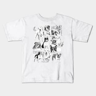 dogs Kids T-Shirt